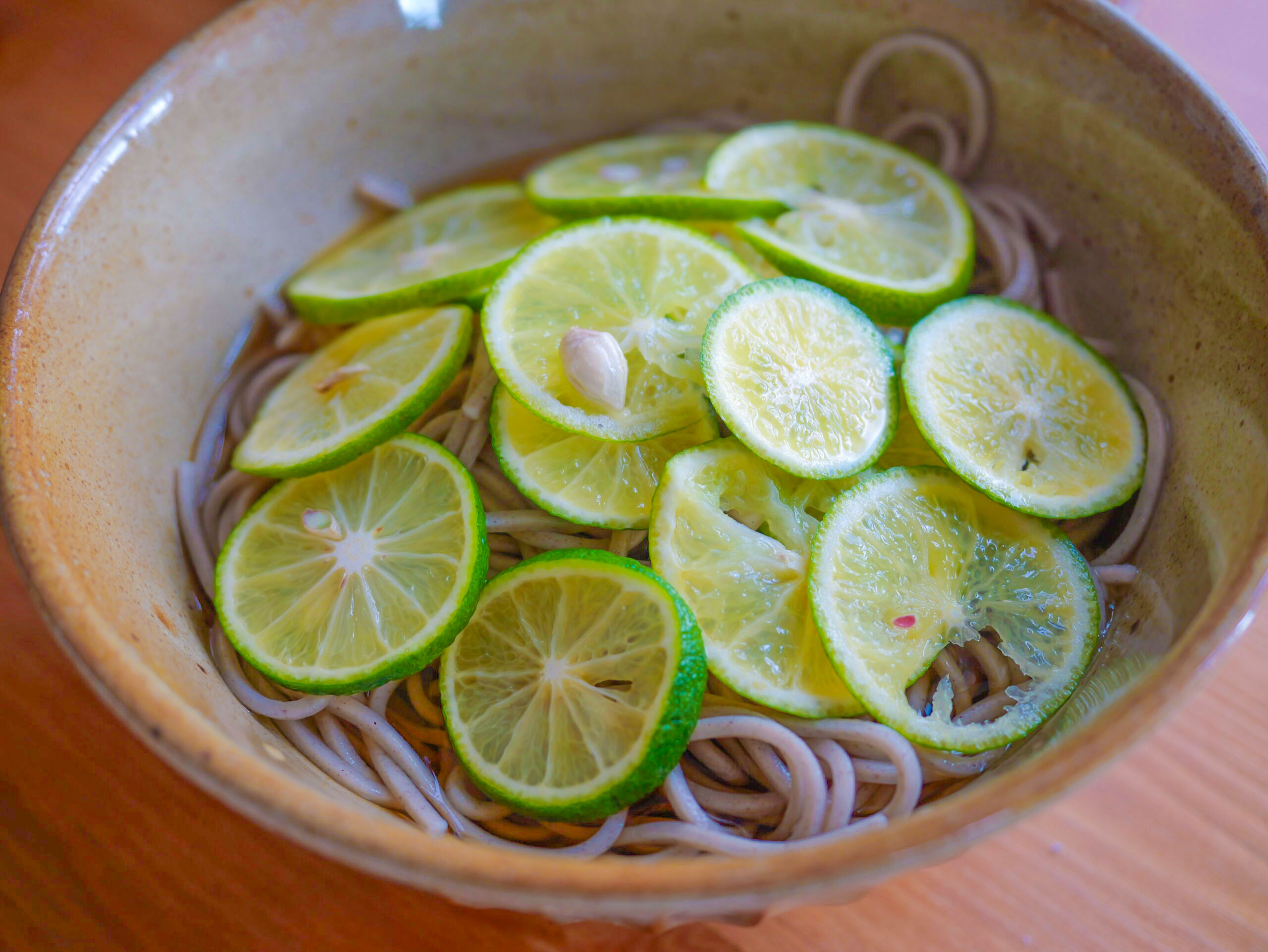 すだち梅酢そば
