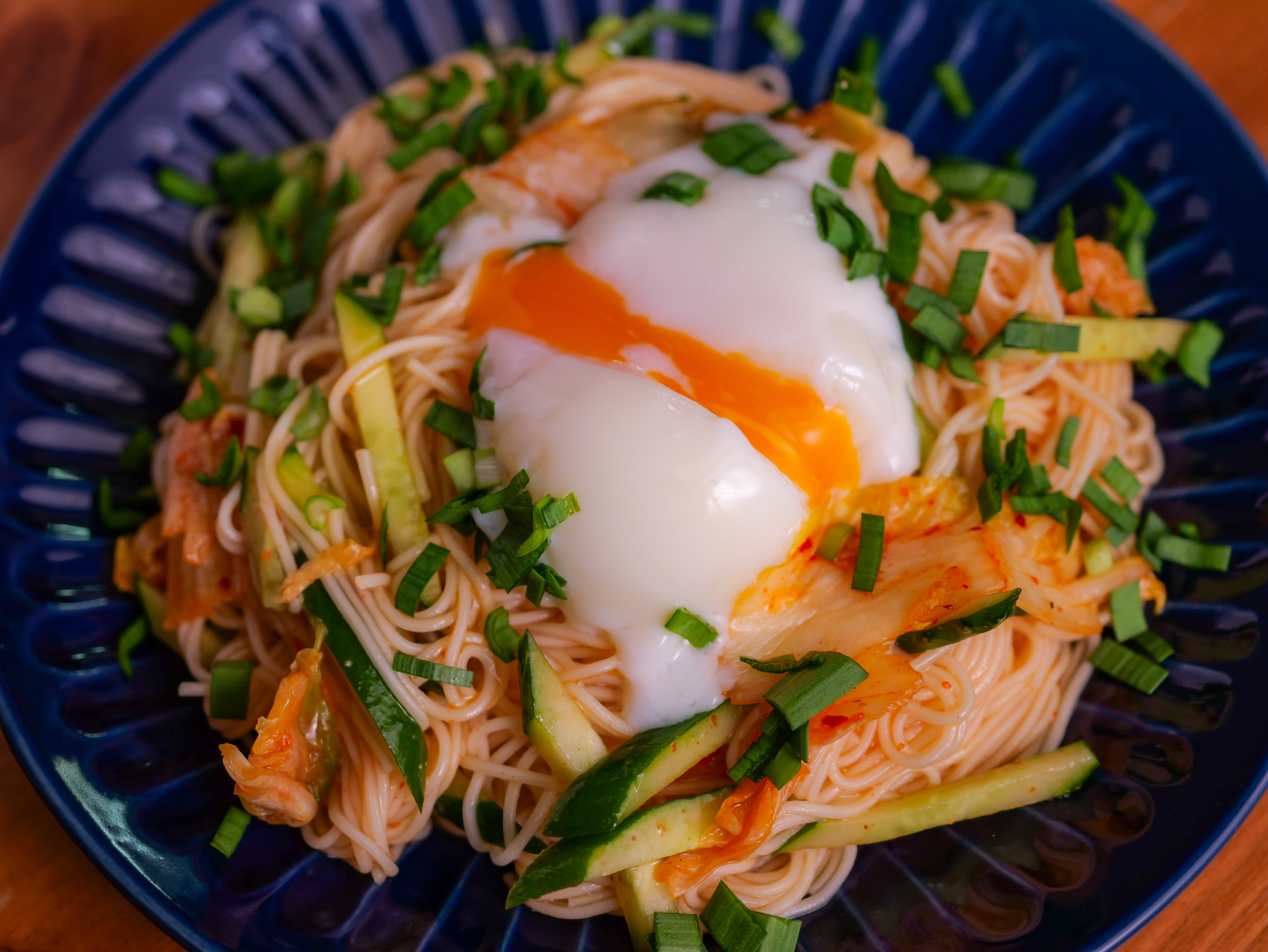 梅酢でビビン麺