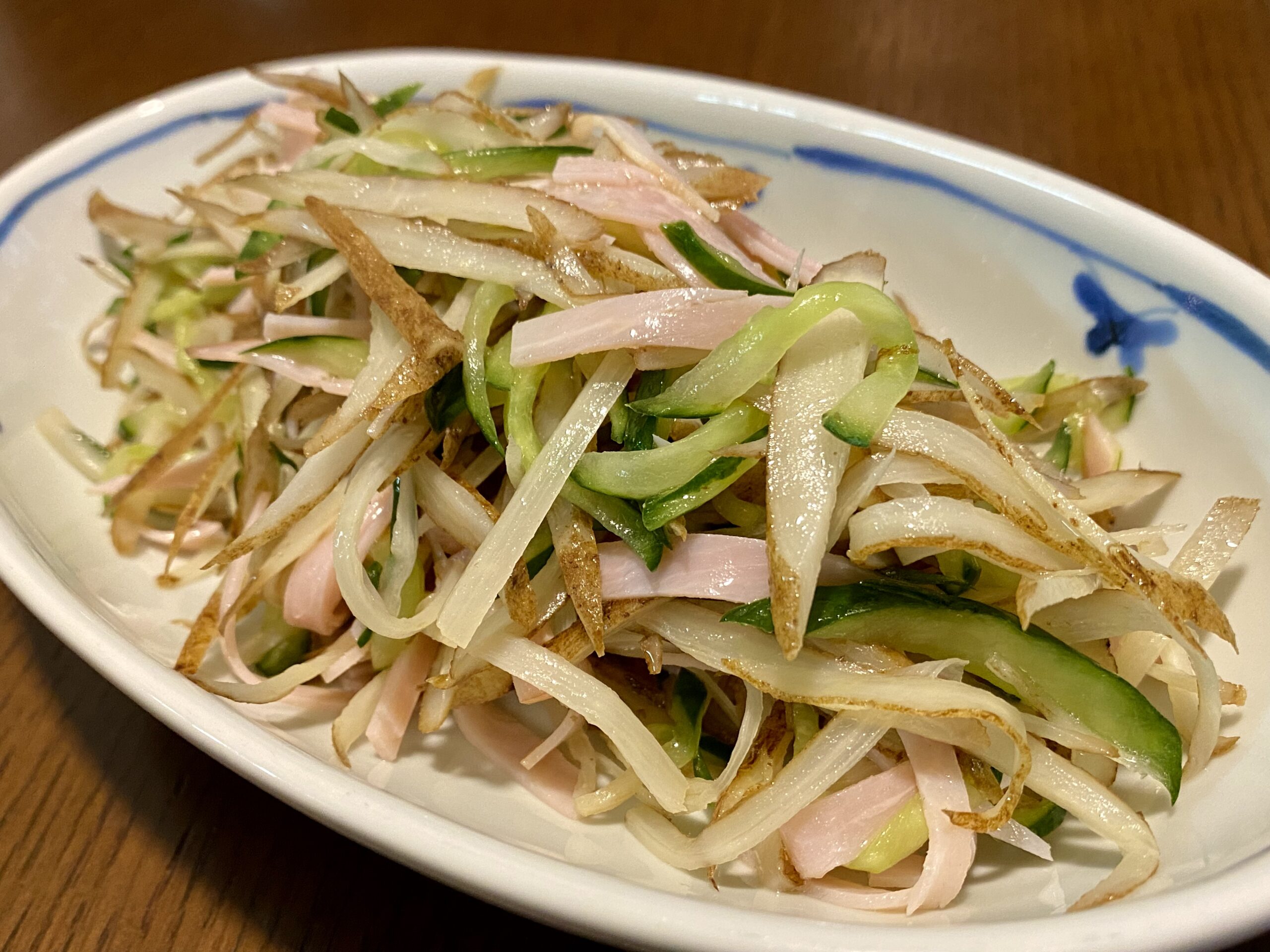 サッパリ梅酢ごぼうサラダ