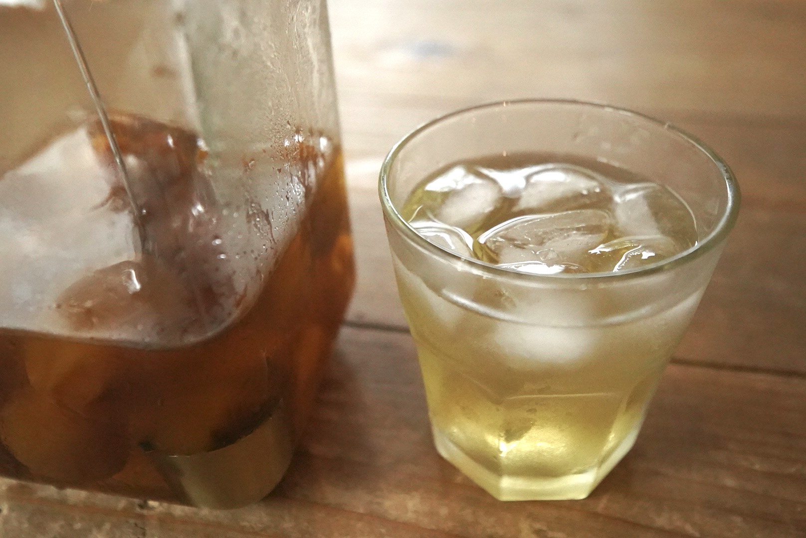 リンゴ酢と蜂蜜の梅シロップ