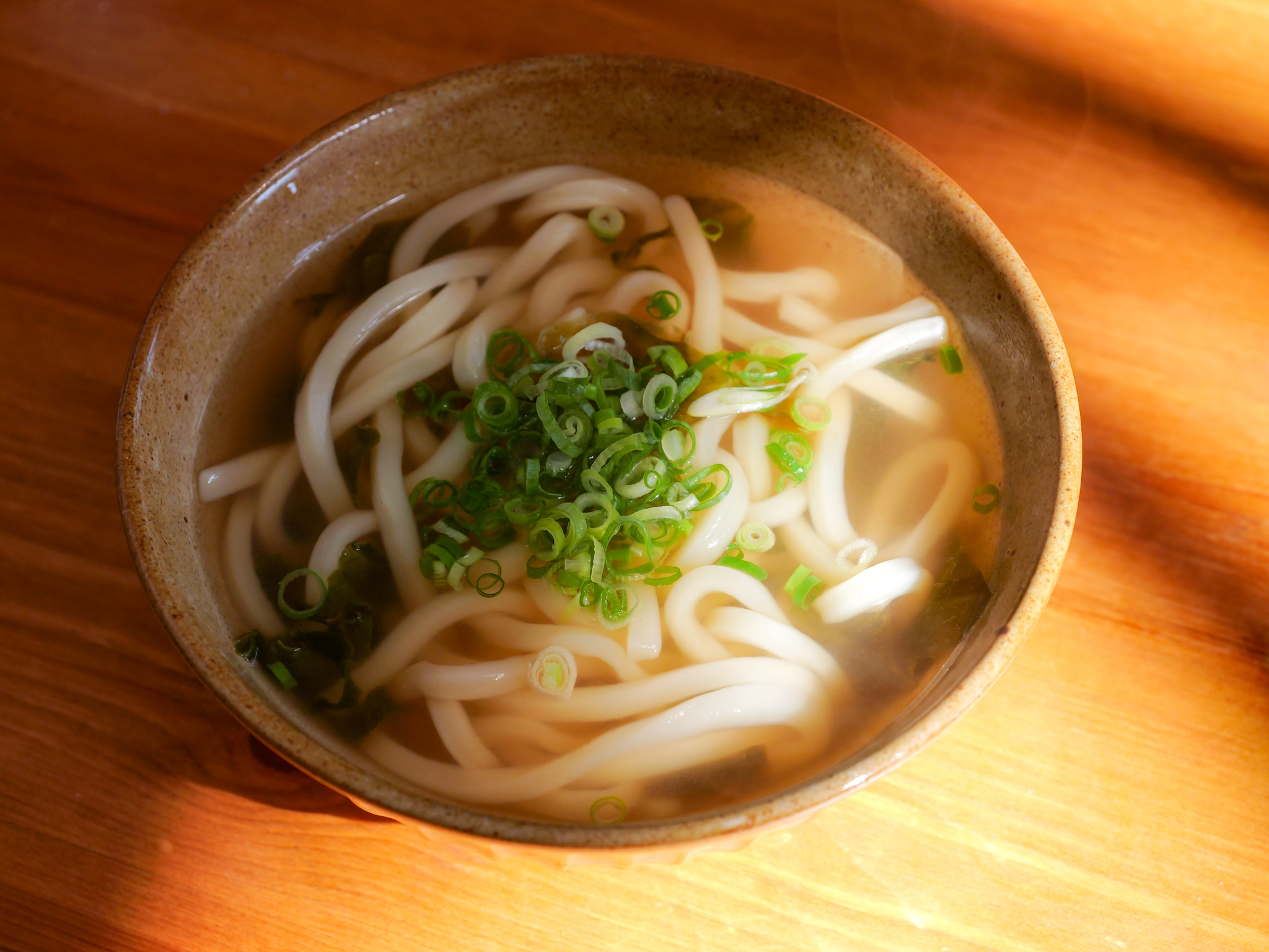 梅酢と出汁のあっさりうどん