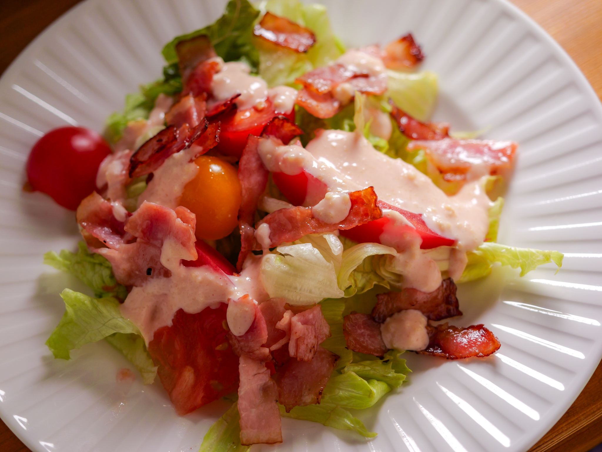 梅酢シーザードレッシング