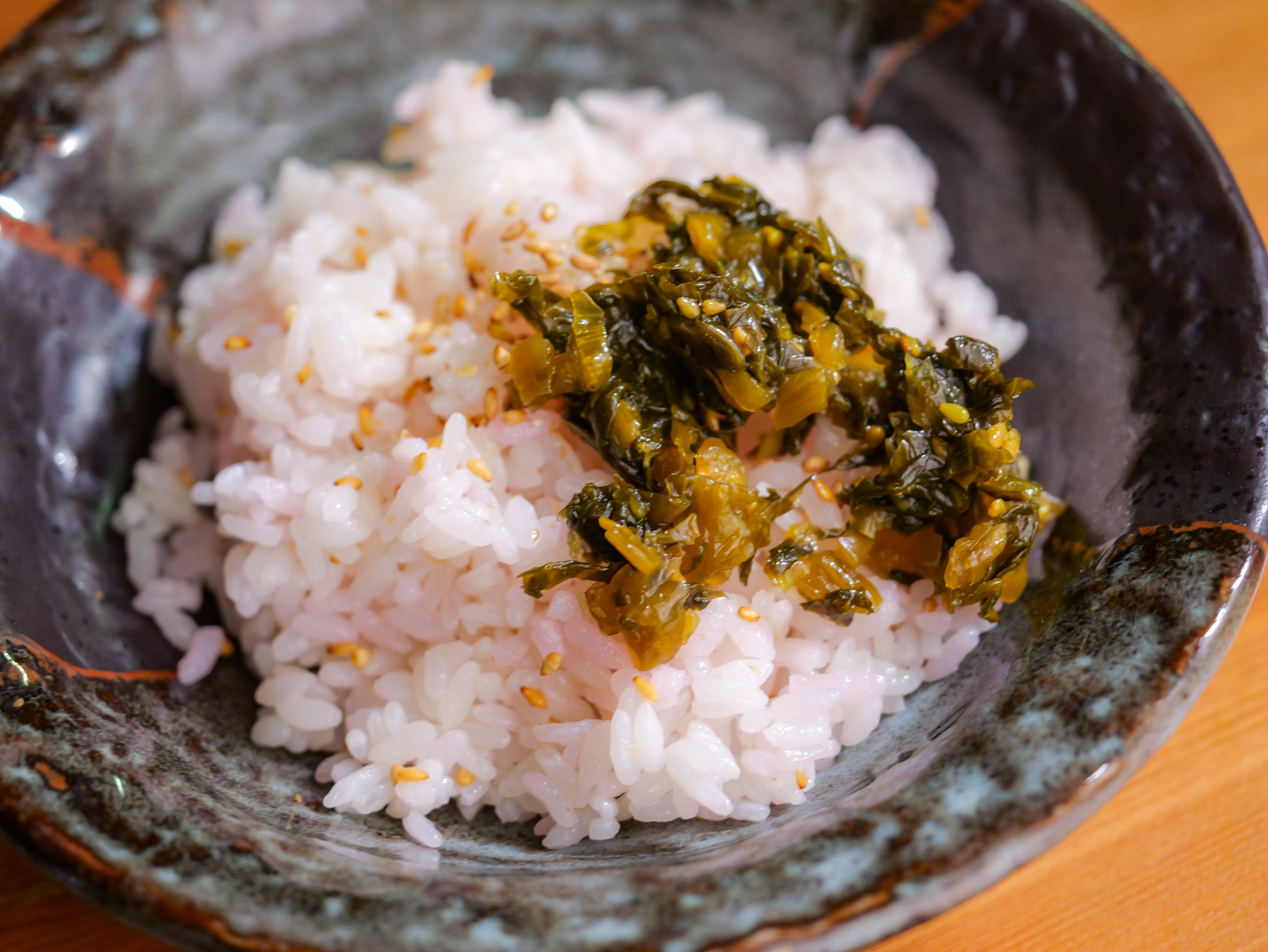 梅酢バターご飯