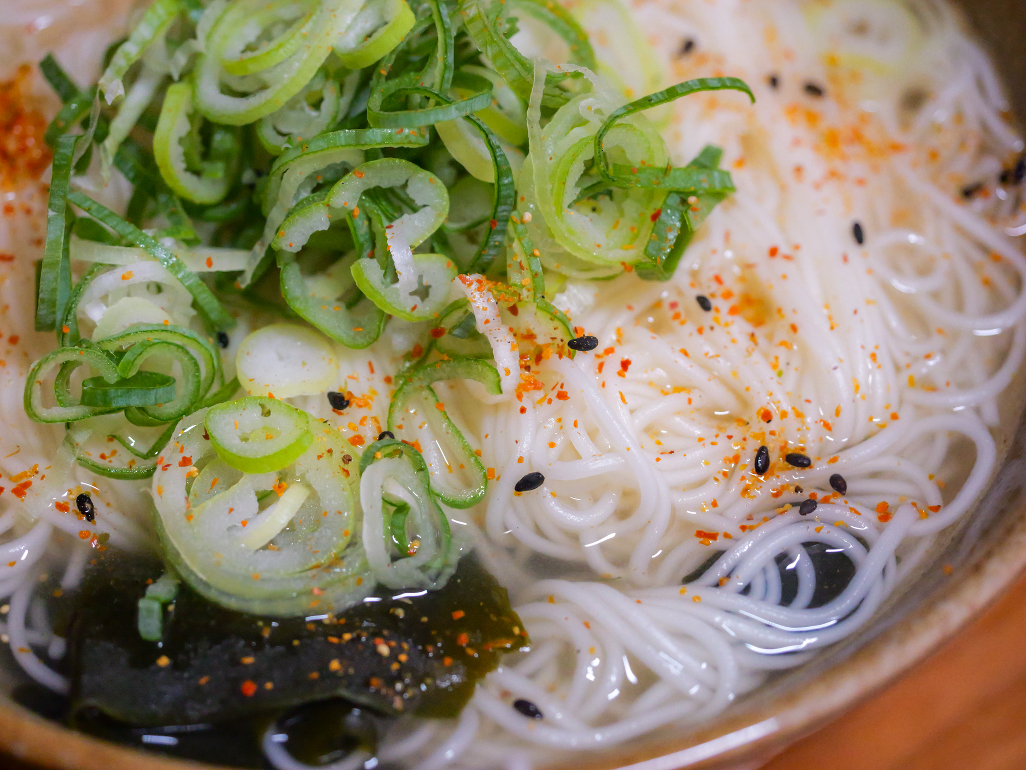 あっさり梅酢にゅうめん