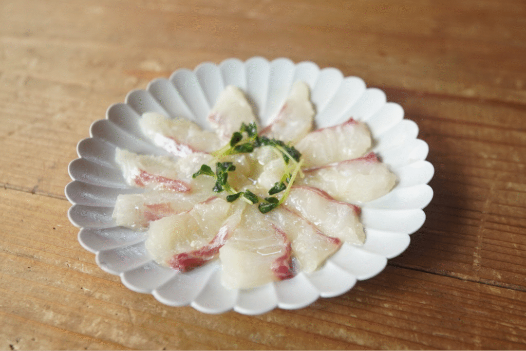 レシピ③｜梅酢カルパッチョ