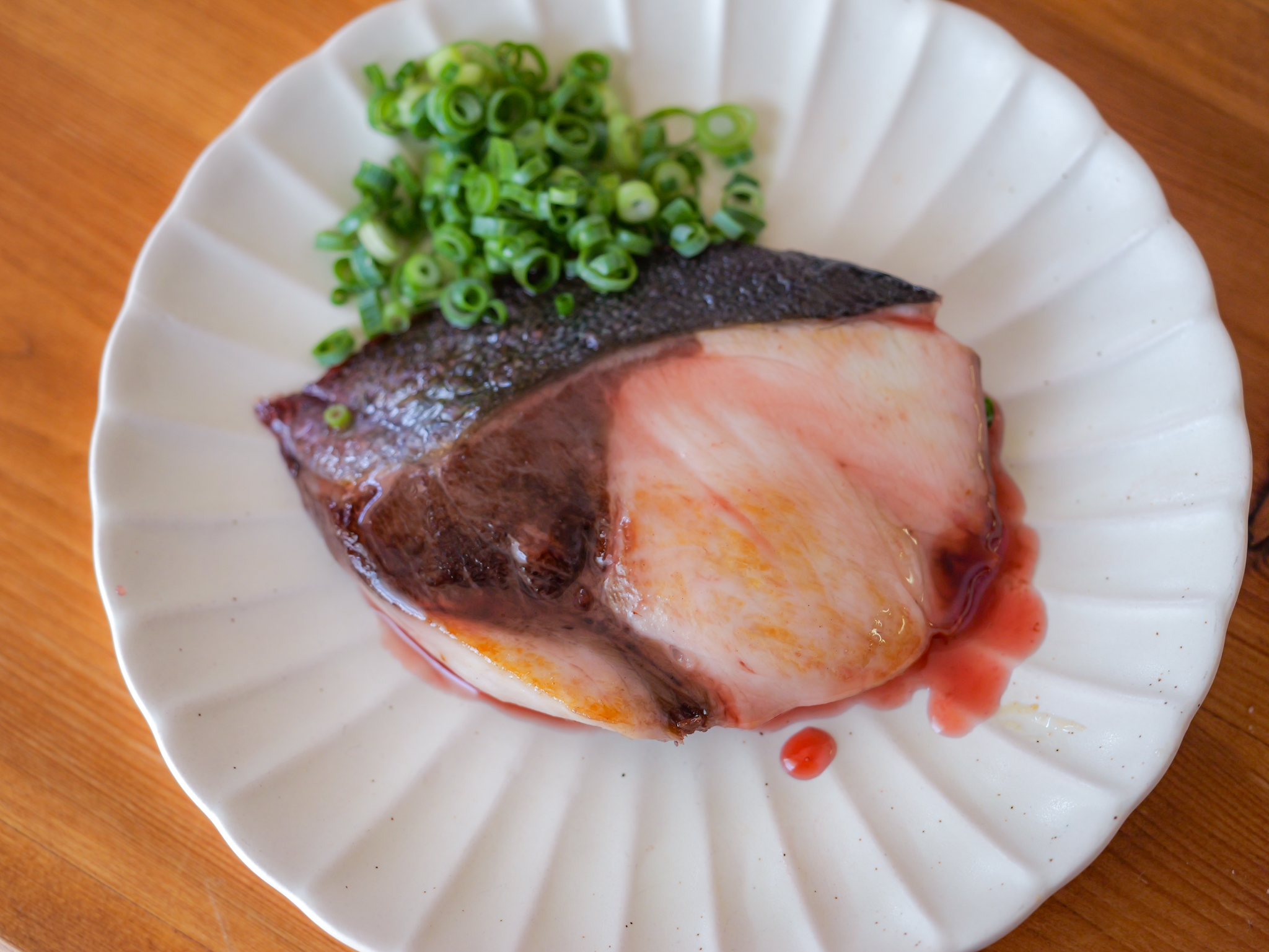 ブリの梅酢照り焼き