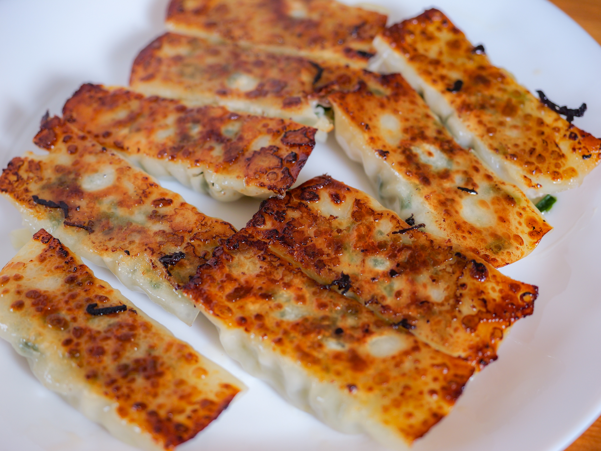 梅酢でさっぱり棒餃子