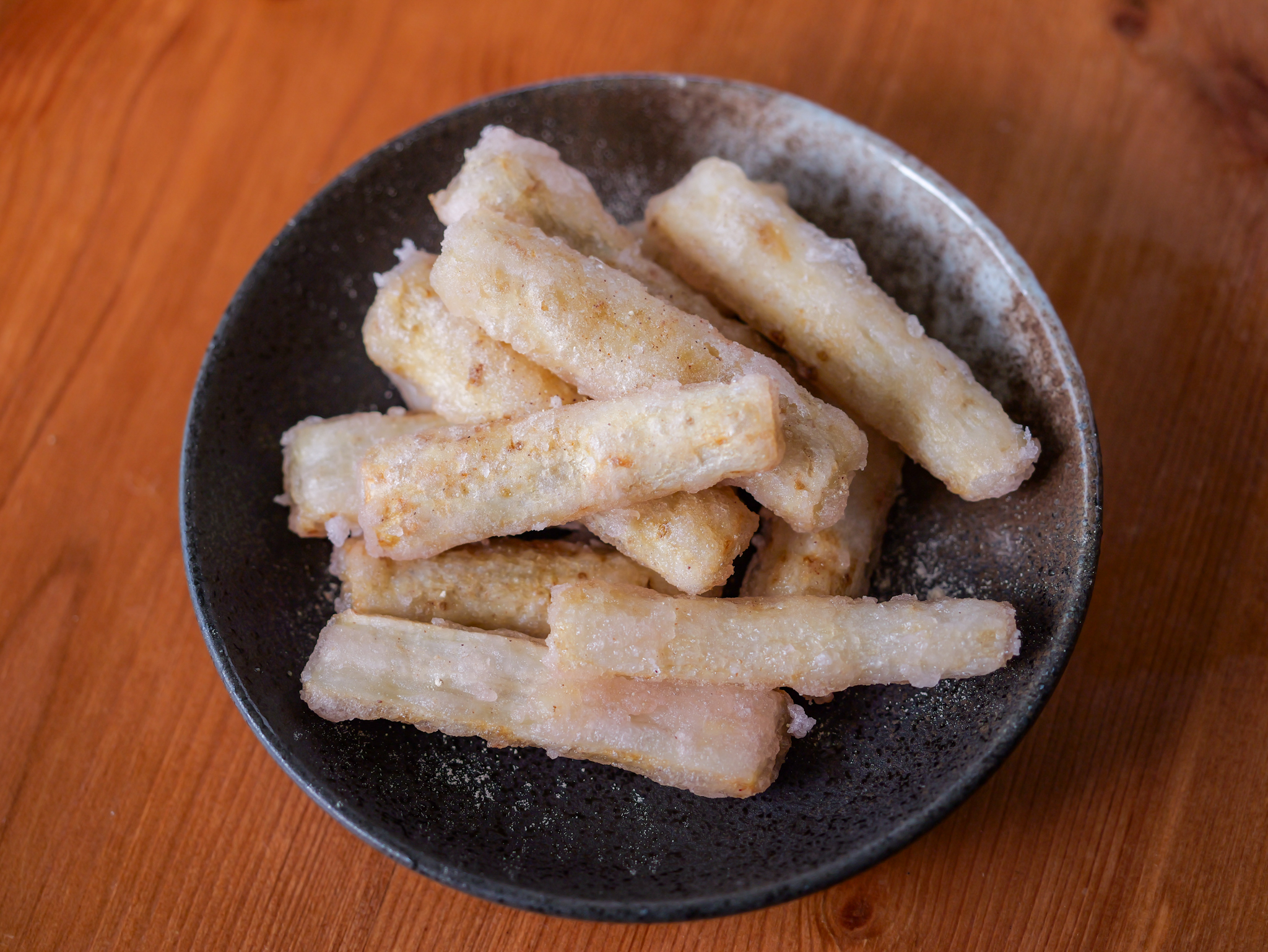ごぼうの梅酢唐揚げ