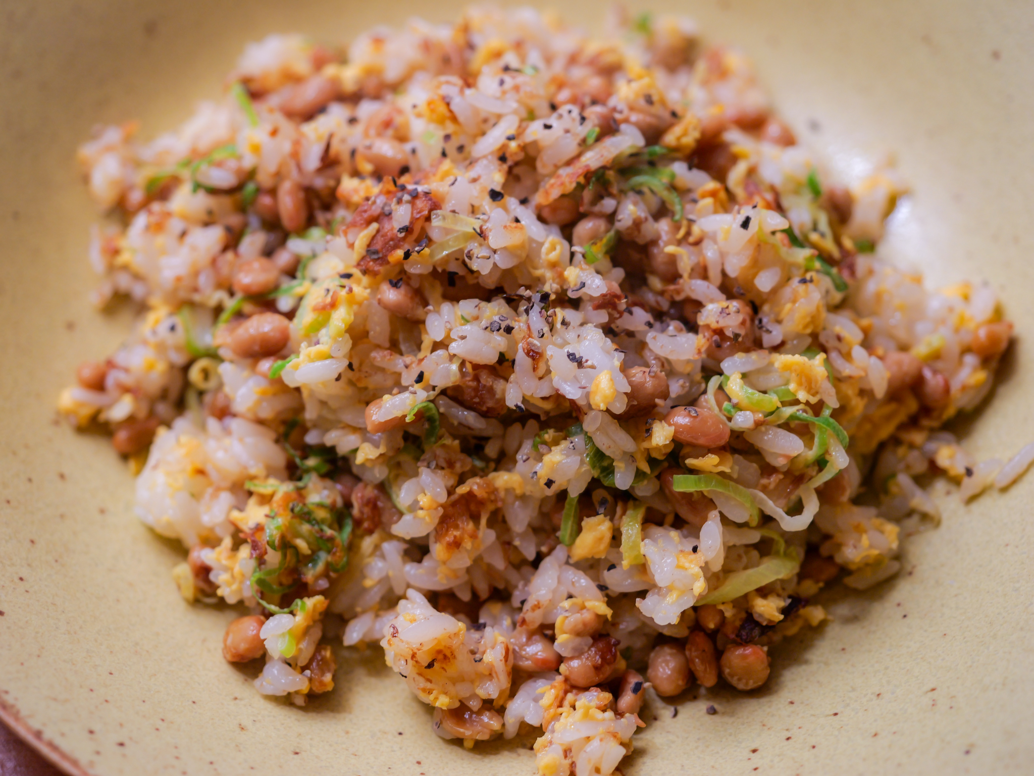 梅酢納豆チャーハン