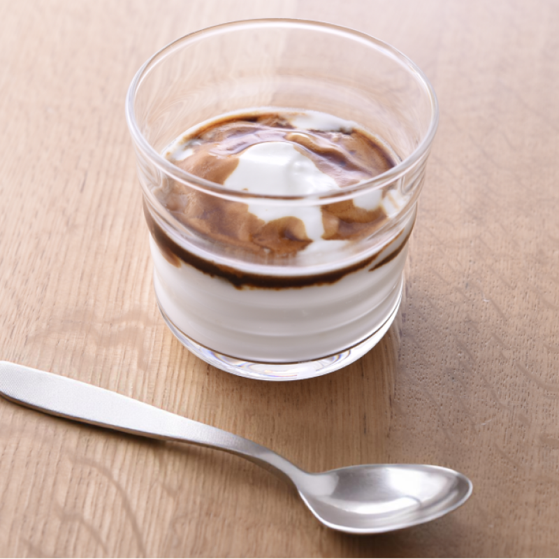 ヨーグルトにかけて